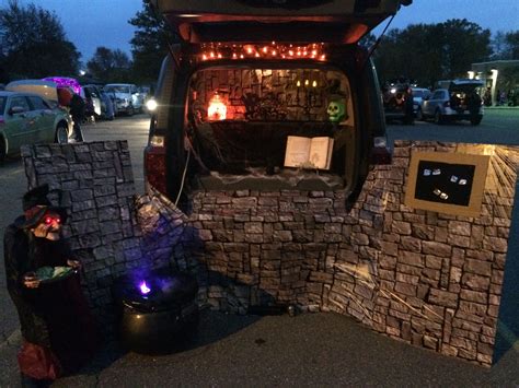 Getting Creative: Witch Themed Trunk or Treat Car Decorations